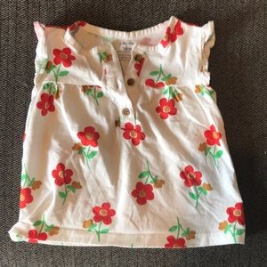 Cute floral summer top. 18 mo
